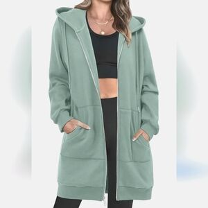 ALL AMERICAN COMFORT Sage long sleeve Knit sweater dress.